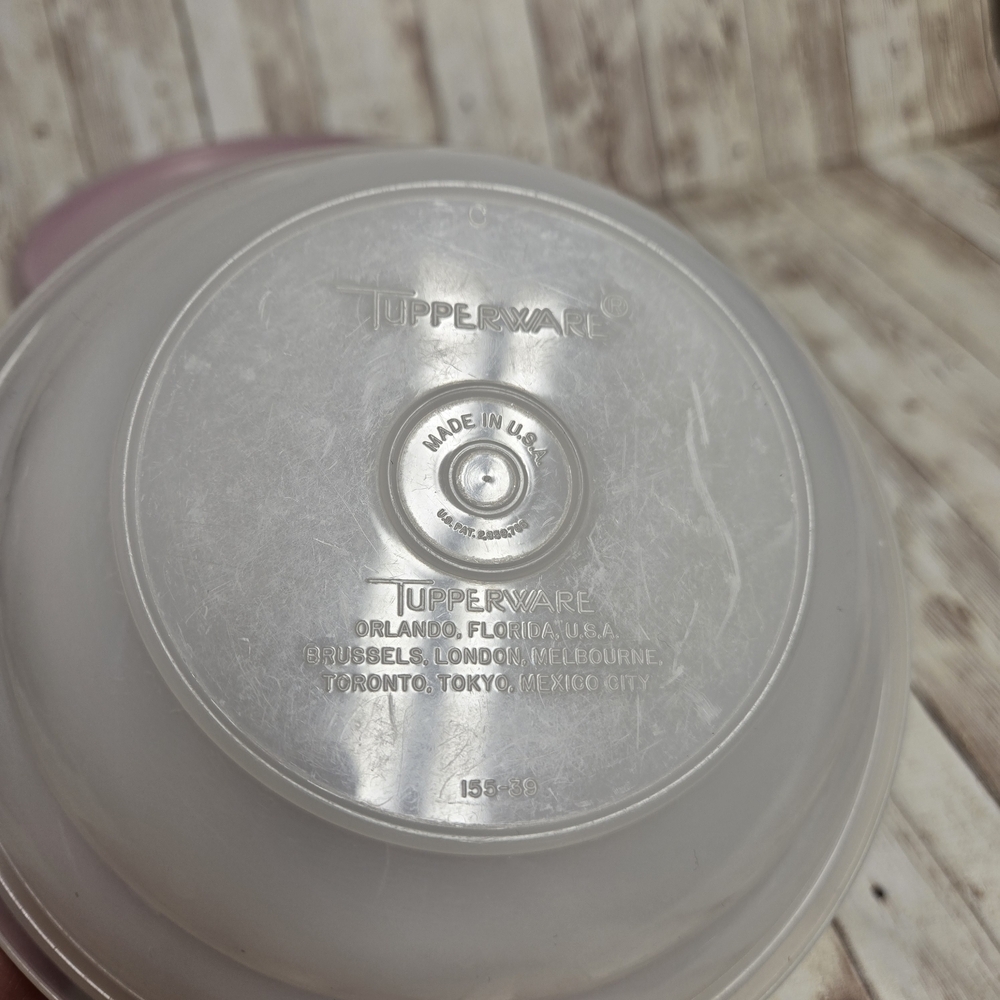 Translucent, Pink, and Green Bowl Set - Picture 6 of 8